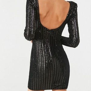 Sequin Bodycon Mini Dress